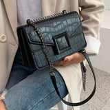 Gamloshoe Pattern PU Leather Crossbody Bags For Women